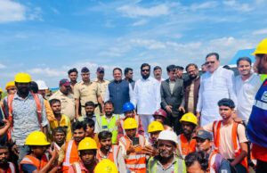 “नवी मुंबई आंतरराष्ट्रीय विमानतळाच्या धावपट्टीची यशस्वी चाचणी; मुख्यमंत्री शिंदे आणि उपमुख्यमंत्री फडणवीसांच्या उपस्थितीत ऐतिहासिक क्षण”