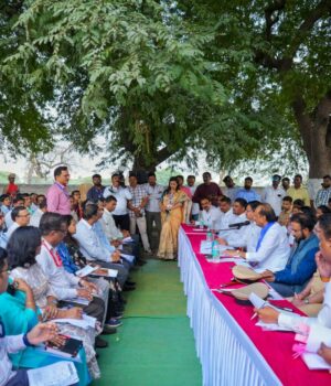 १ जानेवारी २०२५ च्या अभिवादन सोहळ्याच्या पूर्वतयारीचा आढावा – पेरणेफाटा येथे विजयस्तंभाला अभिवादन