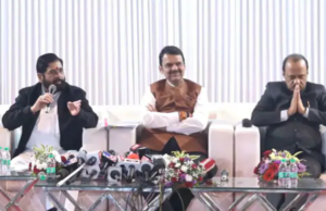 फडणवीसांचे विरोधकांना वेगळं उत्तर, ईव्हीएमला ‘एव्हरी वोट फॉर महाराष्ट्र’ – विजय हा महाराष्ट्रातील जनतेचा आहे, ना की ईव्हीएमचा.