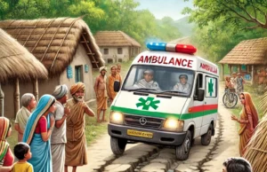 हार्ट अटॅकने मृत्यू झाल्याचा दावा; पार्थिव घेऊन जाणारी ॲम्बुलन्स खड्ड्यात आदळली आणि आजोबा जिवंत झाले! कुटुंबीयांच्या दाव्याने खळबळ