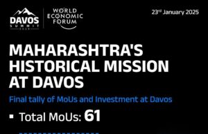 दावोस आर्थिक मंचावर महाराष्ट्राची ऐतिहासिक झेप; १५.७० लाख कोटी गुंतवणुकीसह १५.९५ लाख रोजगाराची निर्मिती
