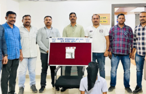 मोक्क्यातील गुन्ह्यात जामीनावर असलेल्या सराईत गुन्हेगाराकडून पिस्तूल व जिवंत काडतूस जप्त! पुणे पोलिसांची प्रभावी कारवाई