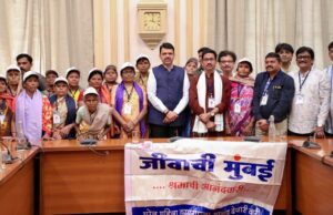 मुख्यमंत्री देवेंद्र फडणवीस यांची घरेलू महिला कामगारांशी मनमोकळी चर्चा!