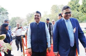 ‘WAVES 2025’ सत्रासाठी मुख्यमंत्री देवेंद्र फडणवीस यांचे सुषमा स्वराज भवन, नवी दिल्ली येथे आगमन