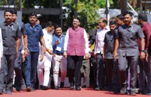 महाराष्ट्र अर्थसंकल्पीय अधिवेशन २०२५ : मुख्यमंत्री फडणवीस विधान भवनात दाखल