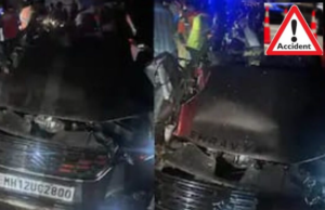 बोरघाट भीषण अपघात: वेगवान ट्रकने चार वाहनांना दिली धडक; वडील आणि १० वर्षांची मुलगी ठार, १२ जण जखमी