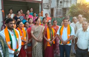 प्रभाग ९ मध्ये भाजपा कार्यालयाचे भव्य उद्घाटन डॉ. अपर्णाताई संजय कुटे यांची प्रमुख उपस्थिती.